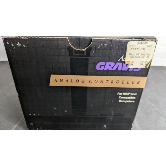 Vintage 1980 Advanced Gravis Analog Joystick Controller IBM PC Flightstick 15pin - Picture 3 of 12